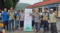 Danyang Plant’s Hwangso Volunteer Group Provides Agricultural Machinery Repair Services